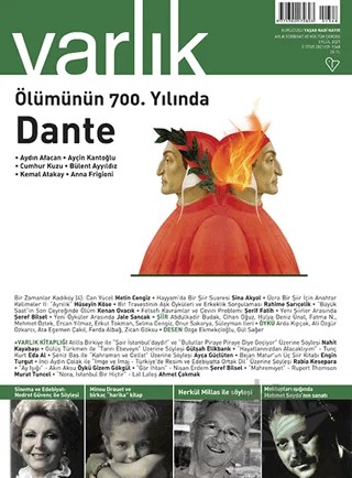 Varlık Edebiyat ve Kültür Dergisi Sayı: 1368 Eylül 2021 – Varlık Dergisi Yayınları kitap kapağı