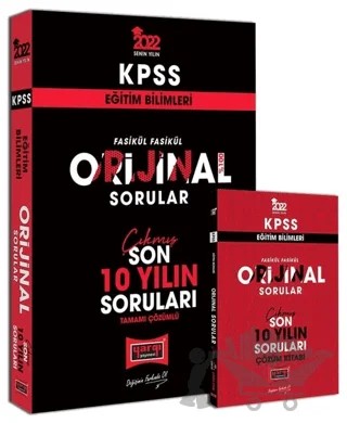 2022 KPSS Eğitim Bilimleri Fasikül Fasikül Orijinal Sorular Tamamı Çözümlü Son 10 Yılın Çıkmış Soruları – Kolektif – Yargı Yayınevi kitap kapağı