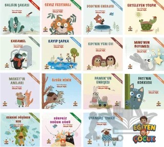 Duygularımı Tanıyorum, Kendime Güveniyorum Hikâye Seti – Zübeyde Taşel – Eğiten Kitap kitap kapağı