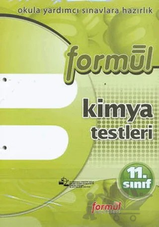 Formül 11. Sınıf Kimya Yaprak Testleri – Kolektif – Formül Yayınları kitap kapağı