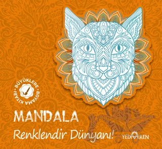 Mandala - Renklendir Dünyanı! – Kolektif – Yediveren Yayınları kitap kapağı
