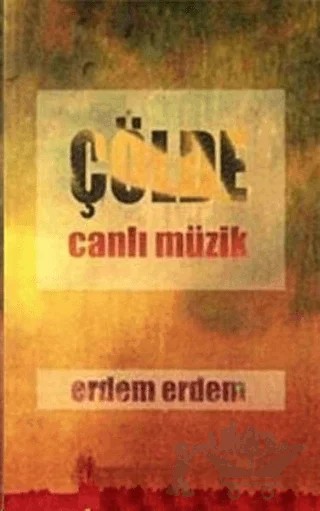 Çölde Canlı Müzik – Erdem Erdem – Palet Yayınları kitap kapağı