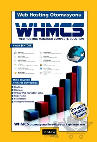 WHMCS - Web Hosting Manager Complete Solution – Hasan Şentürk – Pusula Yayıncılık kitap kapağı