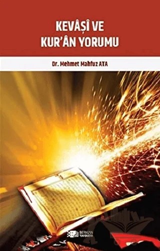 Kevaşi ve Kur’an Yorumu – Mehmet Mahfuz Ata – Berikan Yayınevi kitap kapağı