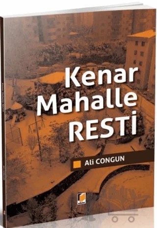 Kenar Mahalle Resti – Ali Congun – Adalet Yayınevi kitap kapağı