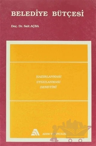 Belediye Bütçesi – Sait Açba – Adım Yayıncılık kitap kapağı