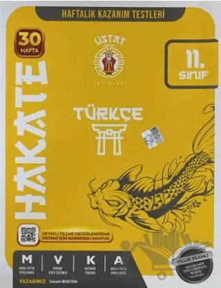 11. Sınıf Hakate Türkçe Haftalık Kazanım Testleri