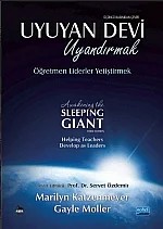 UYUYAN DEVİ UYANDIRMAK Öğretmen Liderler Yetiştirmek / A Wakening The Sleeping Giant – Marilyn Katzenmeyer, Gayle Moller, Crown – Nobel Akademik Yayıncılık kitap kapağı