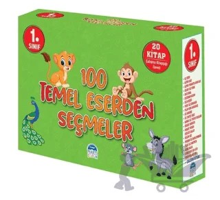 100 Temel Eserden Seçmeler 1. Sınıf – Mehmet Orhan – Martı Çocuk Yayınları kitap kapağı