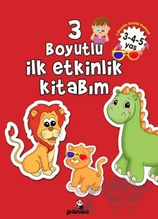 3 Boyutlu İlk Etkinlik Kitabım – Afife Çoruk – Beyaz Panda Yayınları kitap kapağı