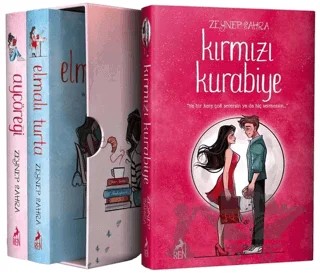Ayçöreği - Elmalı Turta - Kırmızı Kurabiye Seti - 3 Kitap Takım – Zeynep Sahra – Ren Kitap kitap kapağı