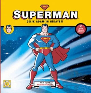 Superman Çelik Adam’ın Hikayesi – Ralph Cosentino – Artemis Yayınları kitap kapağı