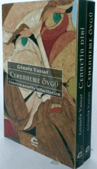 Cehenneme Övgü - Cennetin Dibi (2 Kitap Takım) (Kutulu) – Gündüz Vassaf – İletişim Yayınevi kitap kapağı