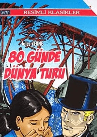 80 Günde Dünya Turu – Jules Verne – Parıltı Yayınları kitap kapağı