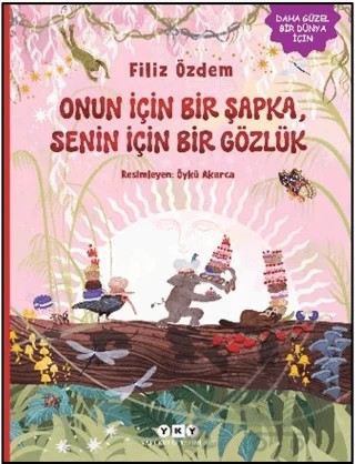 Onun için Bir Şapka, Senin için Bir Gözlük – Yapı Kredi Yayınları kitap kapağı