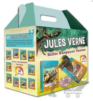 Jules Verne Serisi (10 Kitap Takım) – Jules Verne – Damla Yayınevi kitap kapağı
