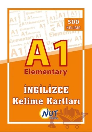A1 Elementary İngilizce Kelime Kartları – Çağla Büyükkoç – Nut Publishing kitap kapağı