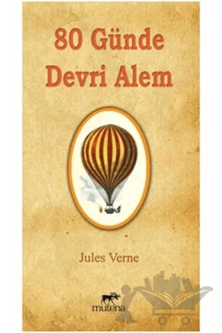 80 Günde Devri Alem – Jules Verne – Mutena Yayınları kitap kapağı