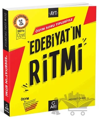 YKS AYT Edebiyatın Ritmi Soru Bankası Çözümlü – Mehmet Oblak – Arı Yayıncılık kitap kapağı