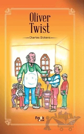 Oliver Twist – Charles Dickens – Fark Yayınları kitap kapağı