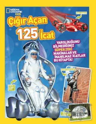 Çığır Açan 125 İcat - National Geographic Kids – Kolektif – Beta Kids kitap kapağı