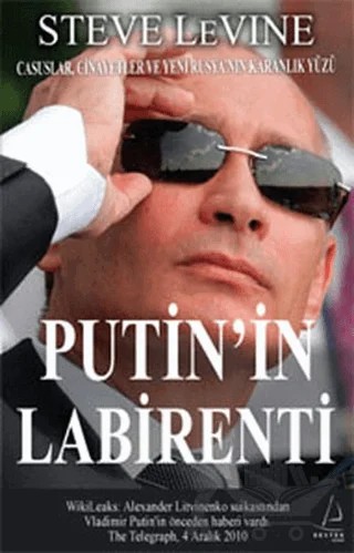 Putin’in Labirenti – Steve Levine – Destek Yayınları kitap kapağı