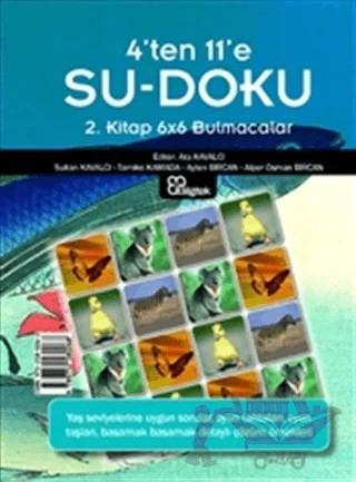 4’ten 11’e Su-Doku 2.Kitap 6*6 Bulmacalar – Ata Kavalcı – Nobel Akademik Yayıncılık kitap kapağı