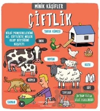 Minik Kaşifler - Çiftlik – Kolektif – İş Bankası Kültür Yayınları kitap kapağı