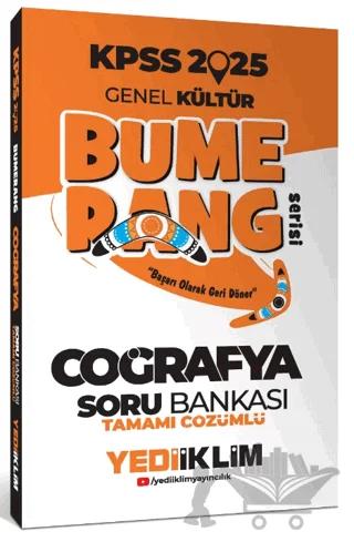 2025 KPSS Genel Kültür Bumerang Coğrafya Tamamı Çözümlü Soru Bankası