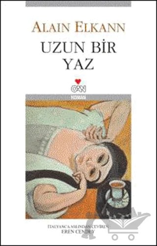 Uzun Bir Yaz – Alain Elkann – Can Yayınları kitap kapağı