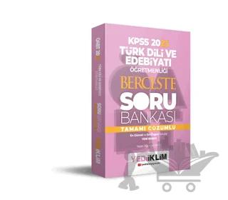 2023 ÖABT Türk Dili ve Edebiyatı Öğretmenliği Berceste Tamamı Çözümlü Soru Bankası