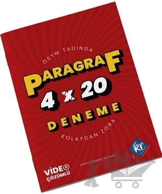 ÖSYM Tadında Kolaydan Zora Paragraf 4x20 Deneme Video Çözümlü