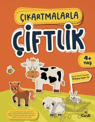 Çıkartmalarla Çiftlik – Kolektif – Floki Çocuk kitap kapağı
