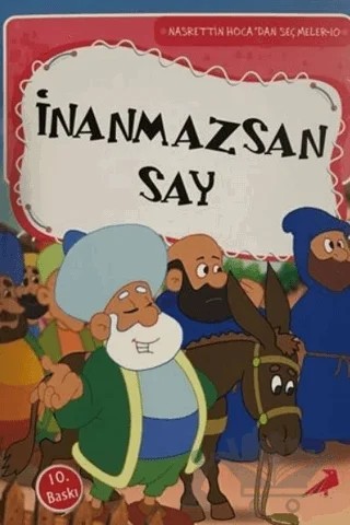 İnanmazsan Say – Melike Günyüz – Erdem Çocuk kitap kapağı
