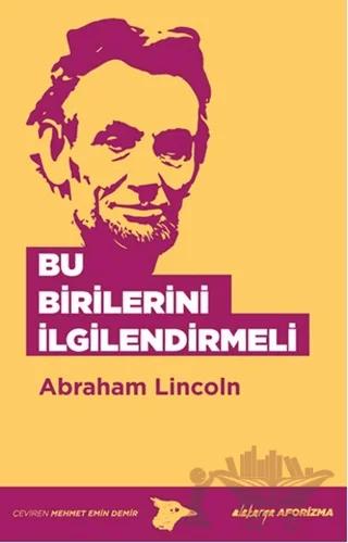 Bu Birilerini İlgilendirmeli