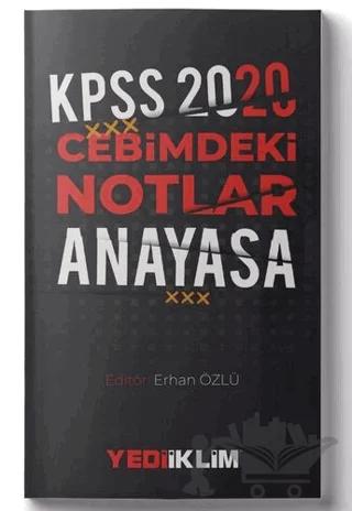 KPSS Cebimdeki Notlar Anayasa