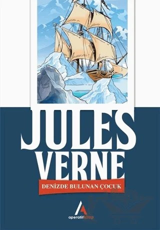 Denizde Bulunan Çocuk – Jules Verne – Aperatif Kitap Yayınları kitap kapağı