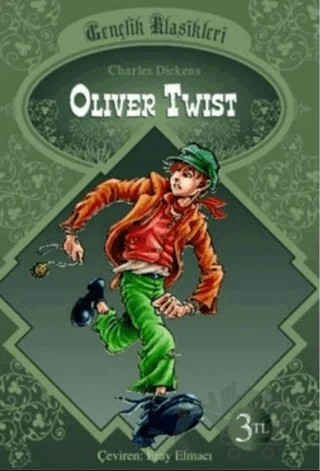 Oliver Twist – Charles Dickens – Kirpi Yayıncılık kitap kapağı