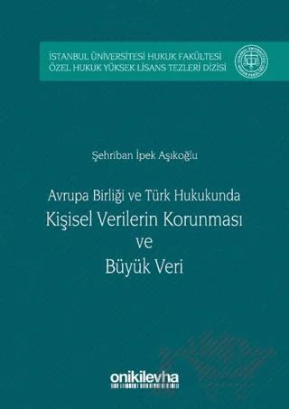 Avrupa Birliği ve Türk Hukukunda Kişisel Verilerin Korunması ve Büyük Veri