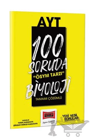 Yargı Yayınları 2023 100 Soruda ÖSYM Tarzı AYT Biyoloji Soru Bankası