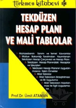 Tekdüzen Hesap Planı ve Mali Tablolar