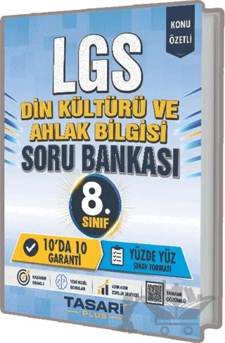 8. Sınıf LGS Din Kültürü ve Ahlak Bilgisi Soru Bankası – Kolektif – Tasarı Eğitim Yayınları kitap kapağı