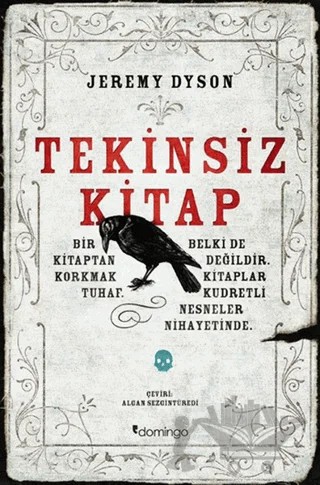 Tekinsiz Kitap – Jeremy Dyson – Domingo Yayınevi kitap kapağı