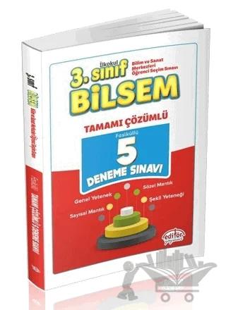 3. Sınıf BİLSEM Tamamı Çözümlü 5 Deneme