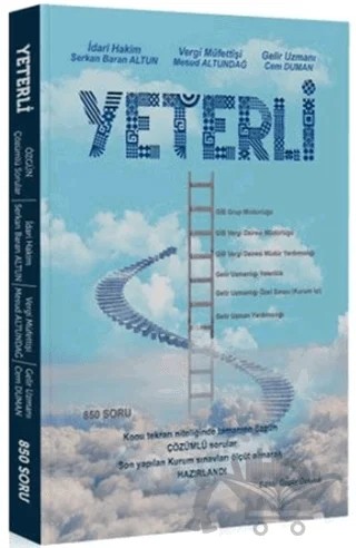 Gelir Uzmanlığı Yeterlilik Çözümlü Soru Bankası Yeterli – Cem Duman, Mesud Altundağ, Sekan Baran Altun – Kafka Kitap Kafe Yayınları kitap kapağı