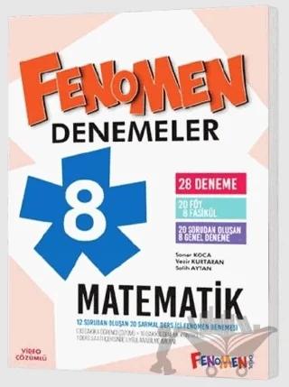 8. Sınıf Matematik Fenomen Denemeler (28 Deneme)