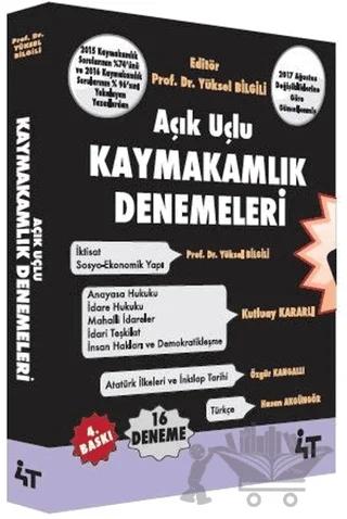 Açık Uçlu Kaymakamlık Denemeleri