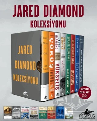 Jared Diamond Koleksiyonu Kutulu Özel Set (8 Kitap) – Jared Diamond – Pegasus Yayınları kitap kapağı