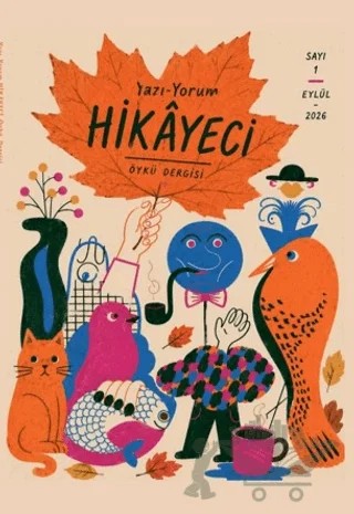 Yazı-Yorum Hikâyeci Öykü Dergisi Sayı: 1 Eylül 2026 – Zey Kitap kitap kapağı