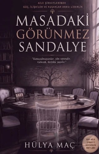 Masadaki Görünmez Sandalye – Hülya Maç – Vova Yayınları kitap kapağı